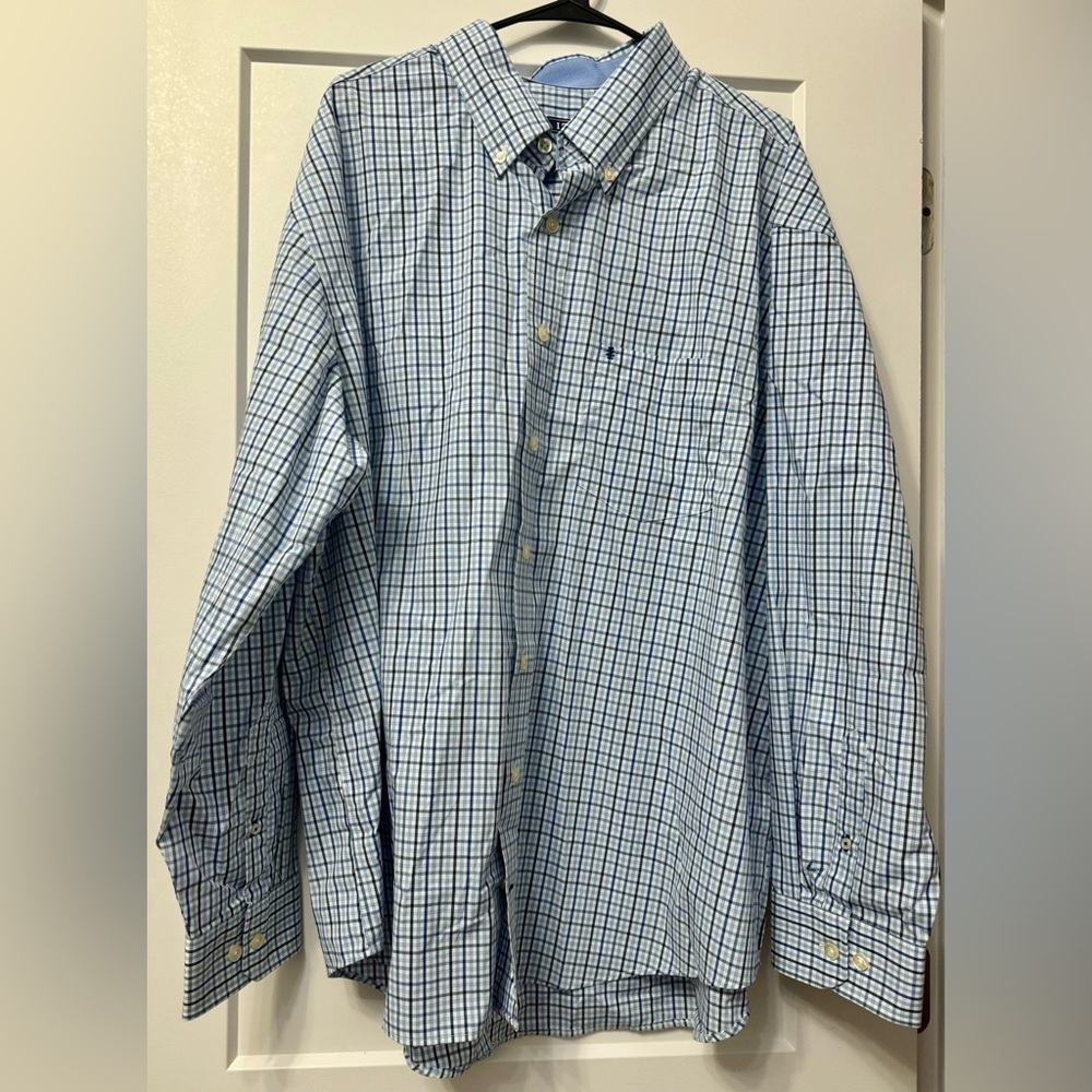 Izod Men's Button Down Dress Shirt - Size 2XL